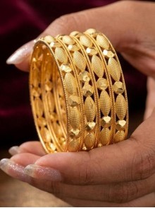 Gold Plated Bangles